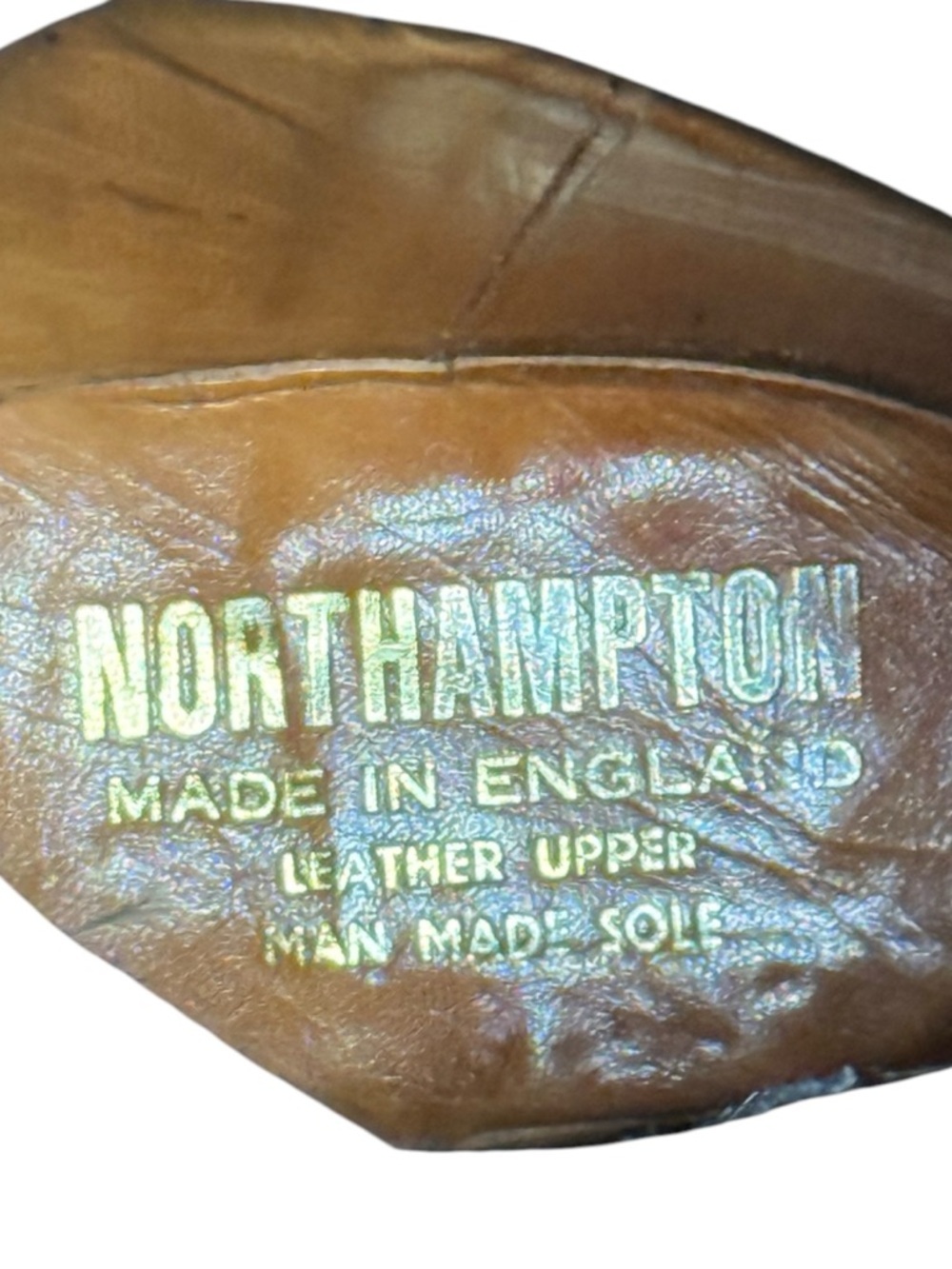 Northampton Made In England Tall Leather Riding Boots Size 5.5 Black Equestrian - Picture 6 of 10